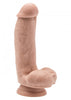 6 Inch PVC Dildo with Balls Real Man Dildo sex toy for the most natural and realistic feel you’ve experienced, the Real Man dildo from DrSex is the perfect cock for maximum penetration and realistic performance! Stick the strong suction cup at base to any surface for a ride that’ll have you forgetting its not the real thing!